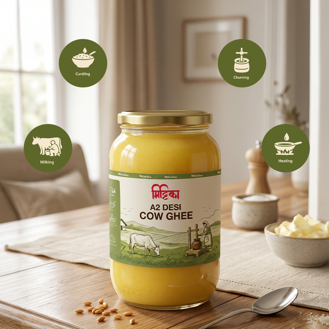 Mittika A2 Desi Cow Ghee