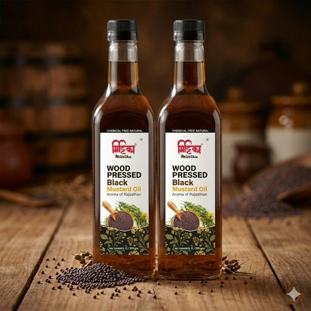Mittika Virgin Black Mustard Oil