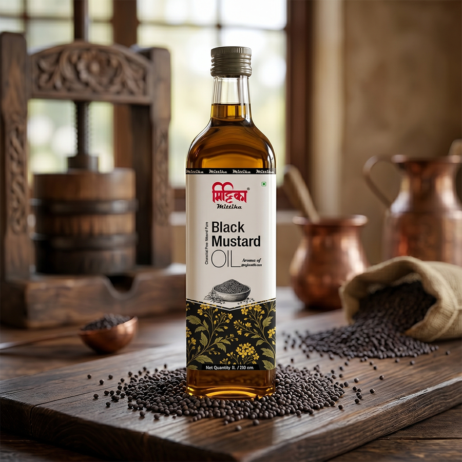 Black Mustard Oil -1 LTR