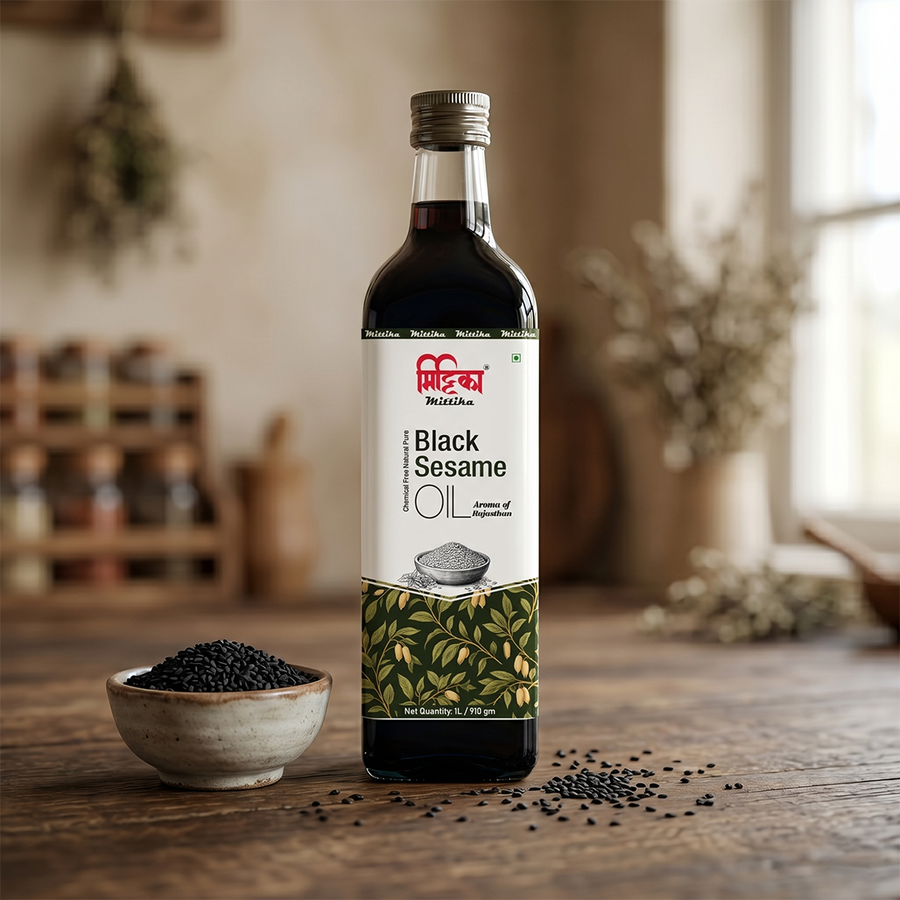 Black Sesame Oil -1 LTR