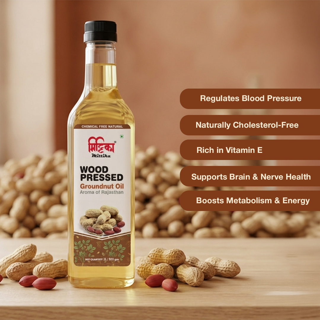 Mittika Virgin Groundnut Oil