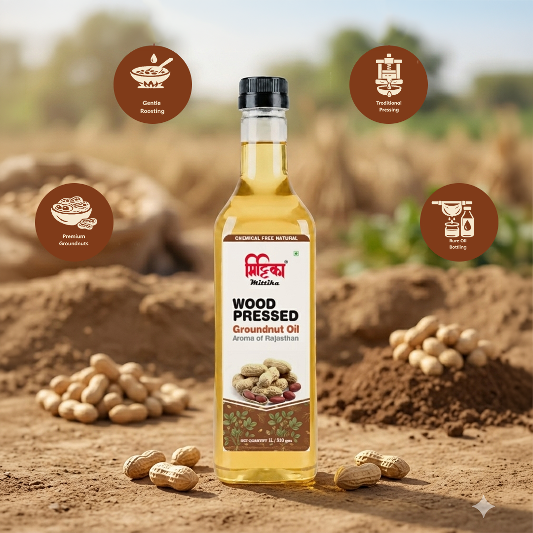 Mittika Virgin Groundnut Oil